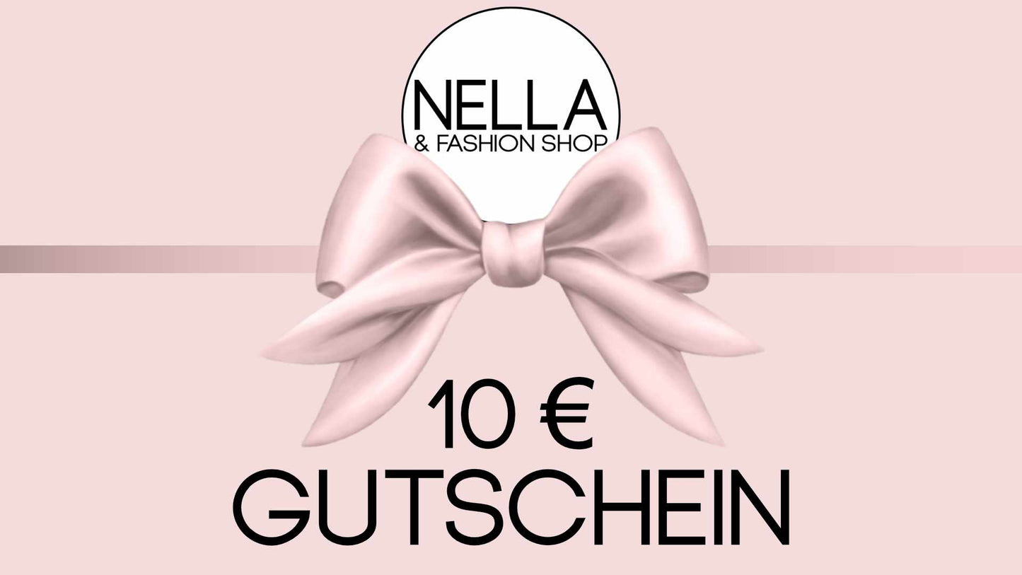 Gutscheinkarte Nella Fashion Shop 10 Euro