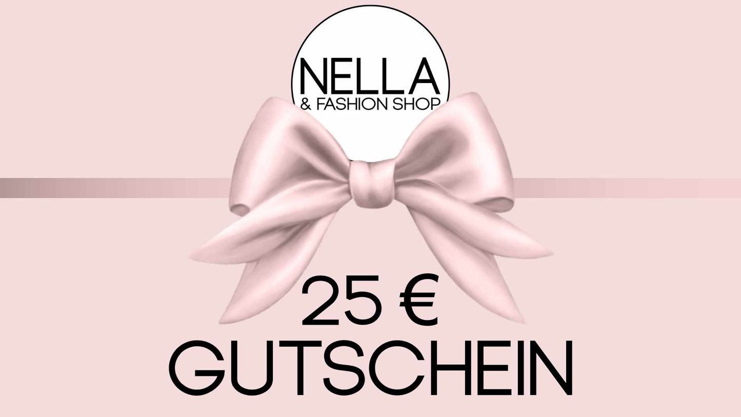 Gutscheinkarte Nella Fashion Shop 25 Euro